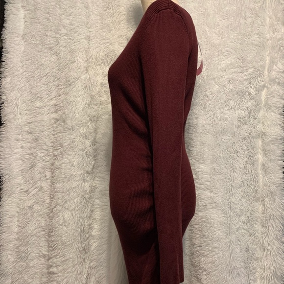 🆕Derek 𝐇𝐞𝐚𝐫𝐭 Rib LongSleeve Maternity Dress - Picture 7 of 16